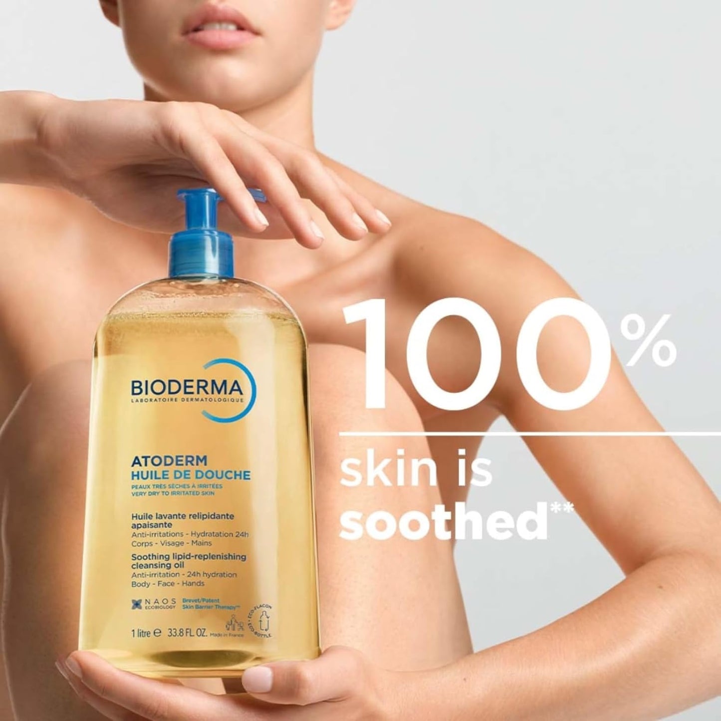 Bioderma Toderm Shower oil - Ultra-nourishing cleansing oil for dry to very dry skin