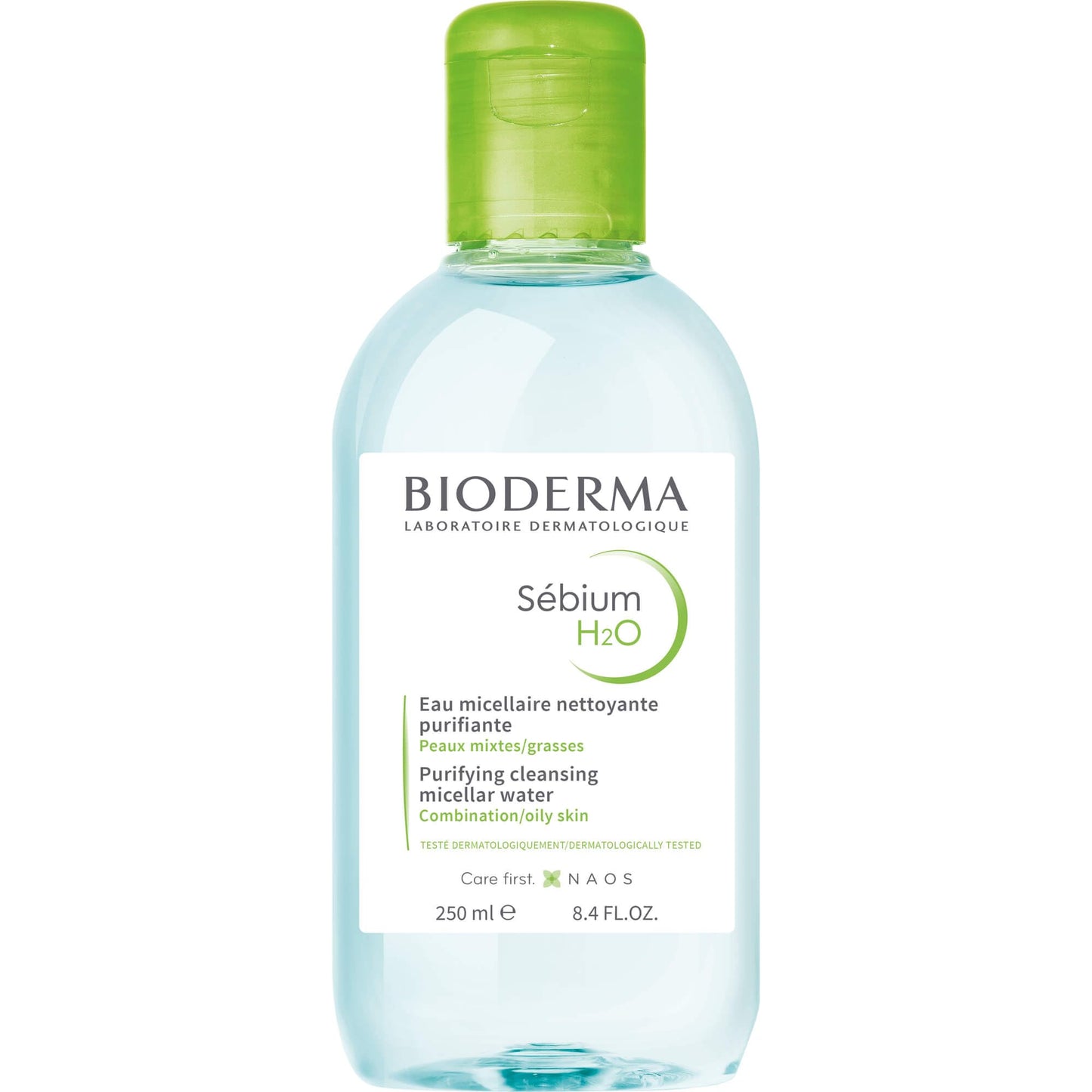 Bioderma - Sébium H2O - Micellar Water - Facial Cleanser and Makeup Remover - Face Cleanser for Combination to Oily Skin