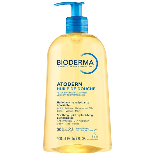 Bioderma Toderm Shower oil - Ultra-nourishing cleansing oil for dry to very dry skin