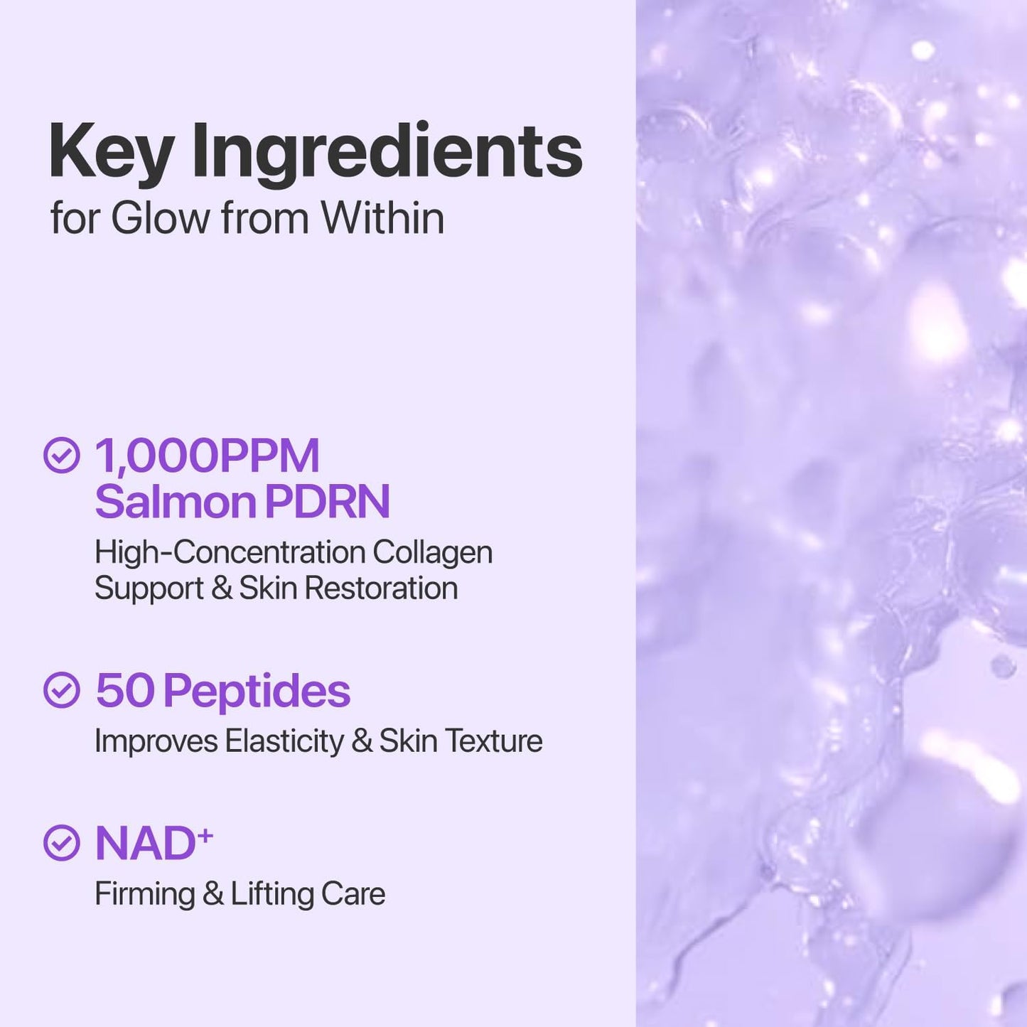 numbuzin No.9 Voluming Duo Set Korean Skin Care | Retinol, Peptides, Salmon PDRN, NAD | Firming, Dark Circles, Fine Lines, Elasticity