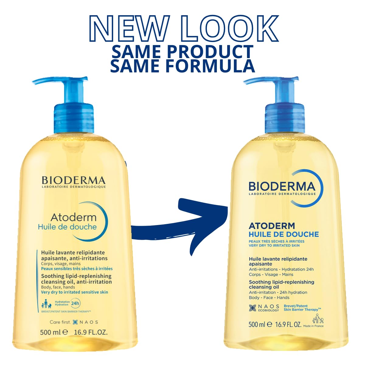 Bioderma Toderm Shower oil - Ultra-nourishing cleansing oil for dry to very dry skin