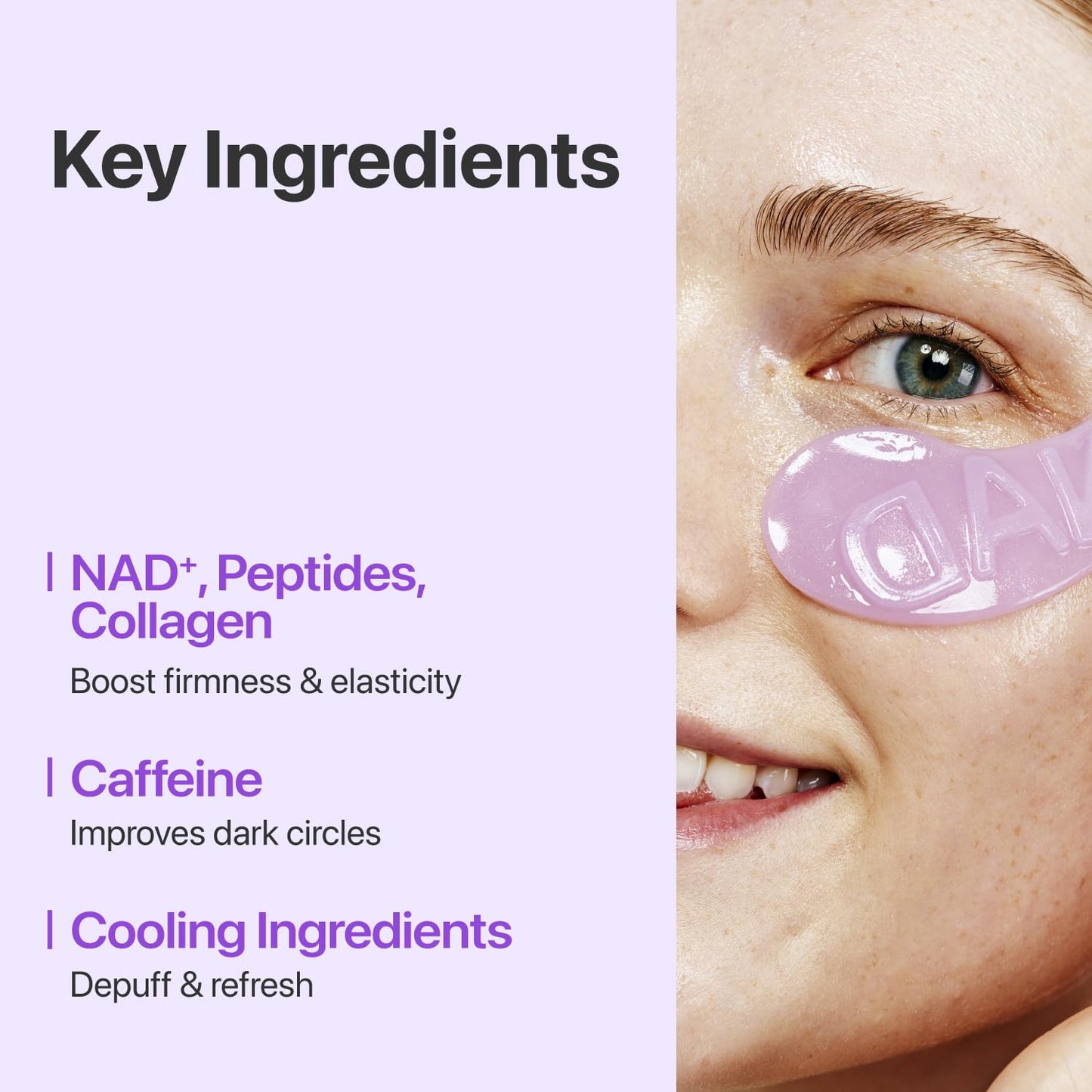 numbuzin No.9 NAD+ Eye Wrinkle Care Set | Peptides, Niacinamide | Puffy Eye Bags, Dark Circles, Firming | korean skin care