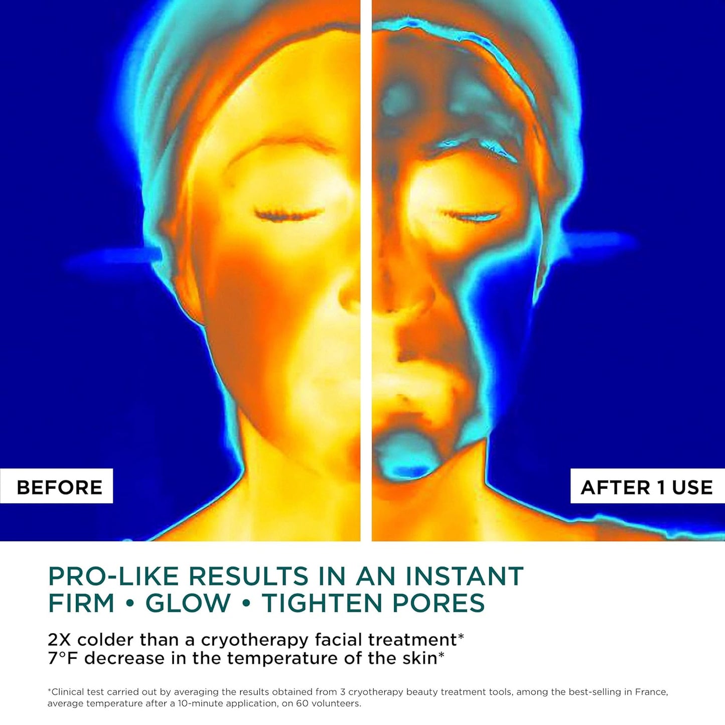 CLARINS Cryo-Flash Face Mask | Visible Lift Effect in 10 Minutes* | Visibly Minimizes Pores | Boosts Radiance | Pro Like Results | All Skin Types