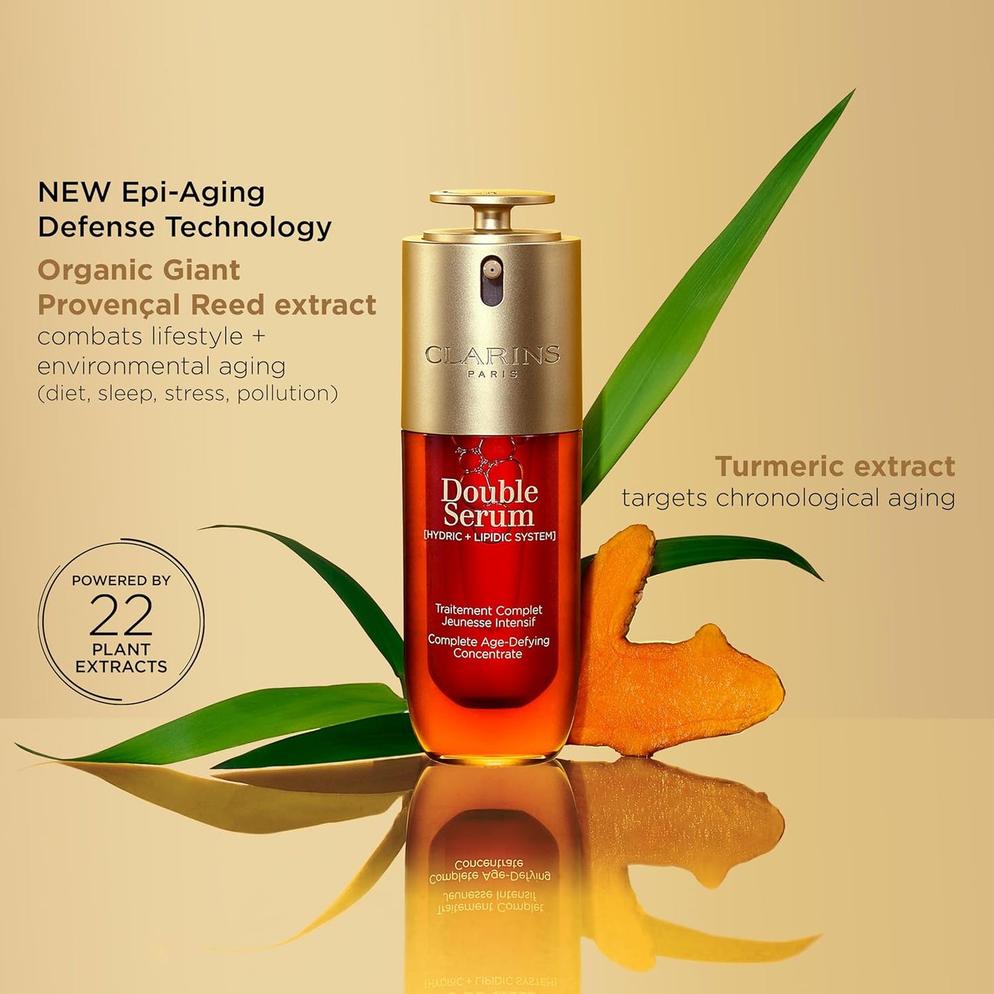 Clarins Smooth and Glow Starter Set | Amazon Exclusive 5-Piece Skincare Set | Includes Full Size Double Serum 1 Ounce | $105 for Value of $142